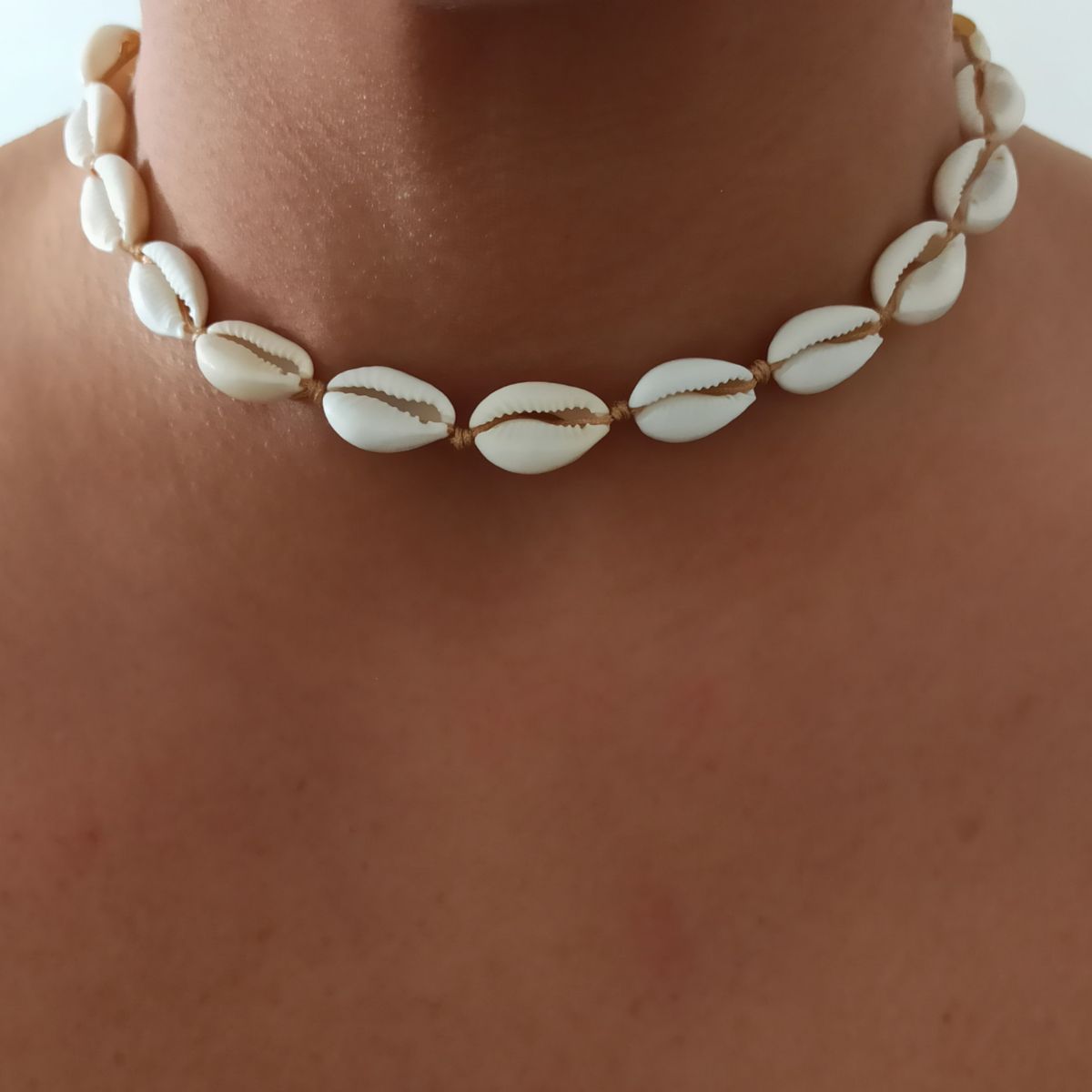 Deniz%20Kabuğu%20Choker%20Tasma%20Kolye